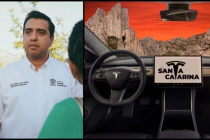 Jesús Nava da la bienvenida a Tesla en Santa Catarina