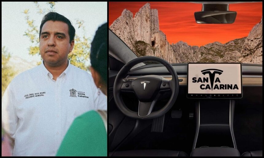 Jesús Nava da la bienvenida a Tesla en Santa Catarina