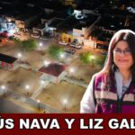 Santa Brilla, impulsado por Jesús Nava y Liz Galicia, mejora el alumbrado en Santa Catarina