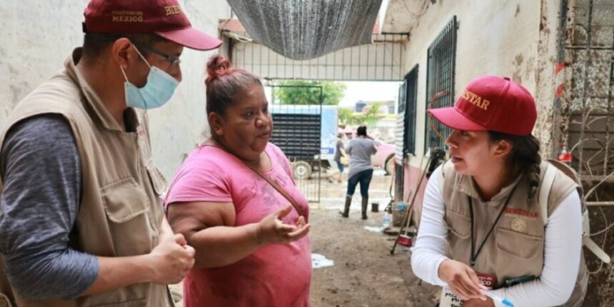 Bienestar ya ha censado casi 39 mil viviendas tras lluvias