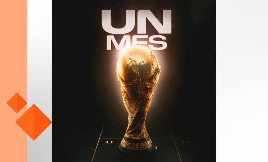 La cuenta regresiva comenzó, faltan solo 30 días para el Mundial de fútbol en el estadio Banorte.