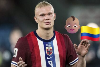 Un singular homenaje en Colombia destaca la inigualable trayectoria de Erling Haaland en el fútbol mundial.