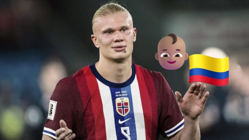 Un singular homenaje en Colombia destaca la inigualable trayectoria de Erling Haaland en el fútbol mundial.