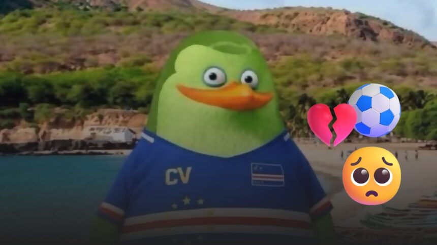 La eliminación de Cabo Verde del Mundial 2026 provoca reacciones emotivas y creativas en las redes sociales.