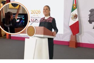 La jefa de gobierno, Claudia Sheinbaum, aplaude los festejos en todo México tras la victoria de la selección. Un momento emocionante.