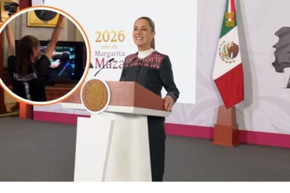 La jefa de gobierno, Claudia Sheinbaum, aplaude los festejos en todo México tras la victoria de la selección. Un momento emocionante.