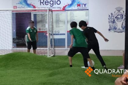 Los niños viven la emoción del Mundial en una cancha inclusiva, donde el deporte promueve la unión y la diversión.