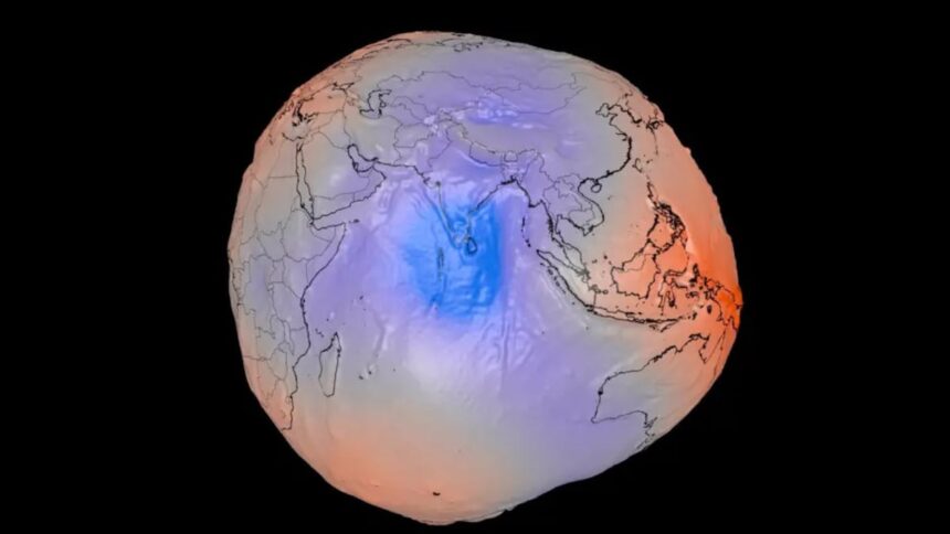 Una impactante imagen de la NASA ha generado confusión al mostrar una forma alterada del planeta, pero es un modelo científico.