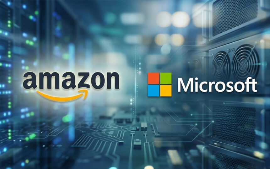 La Comisión Europea realiza un seguimiento más estricto de Amazon y Microsoft debido a su dominio en servicios de nube.